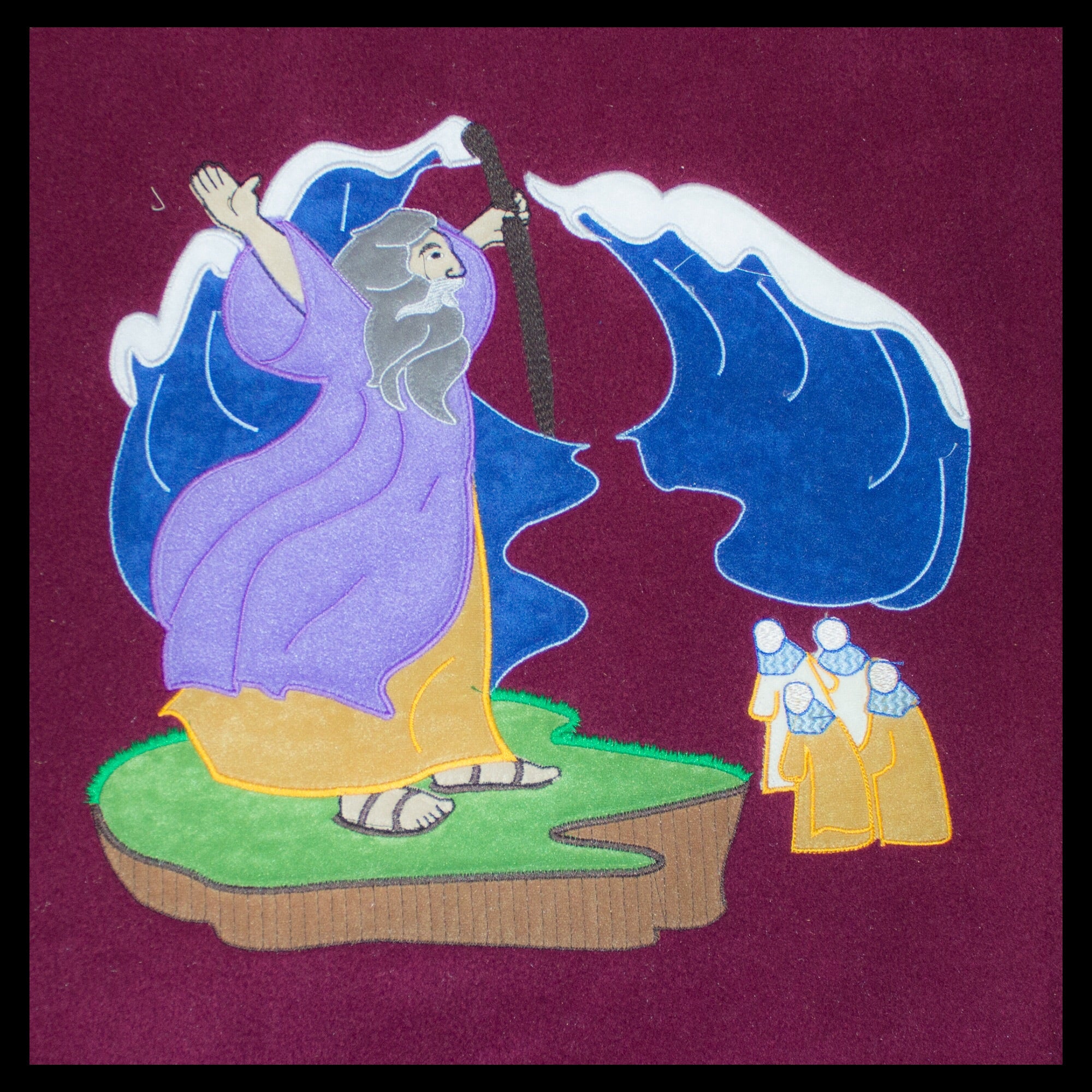 Moses parts the Waters